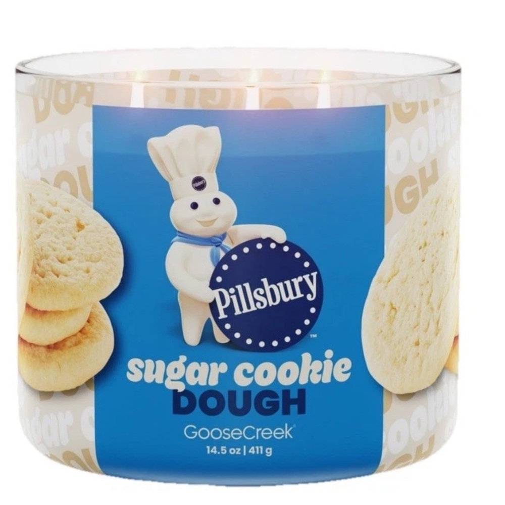 Goose Creek Pillsbury Sugar cookie dough three candle NWT